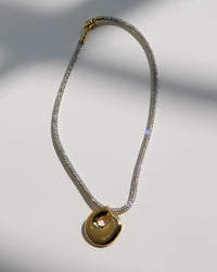 The Mercury Disc Sparkle Necklace (Preview) view 2