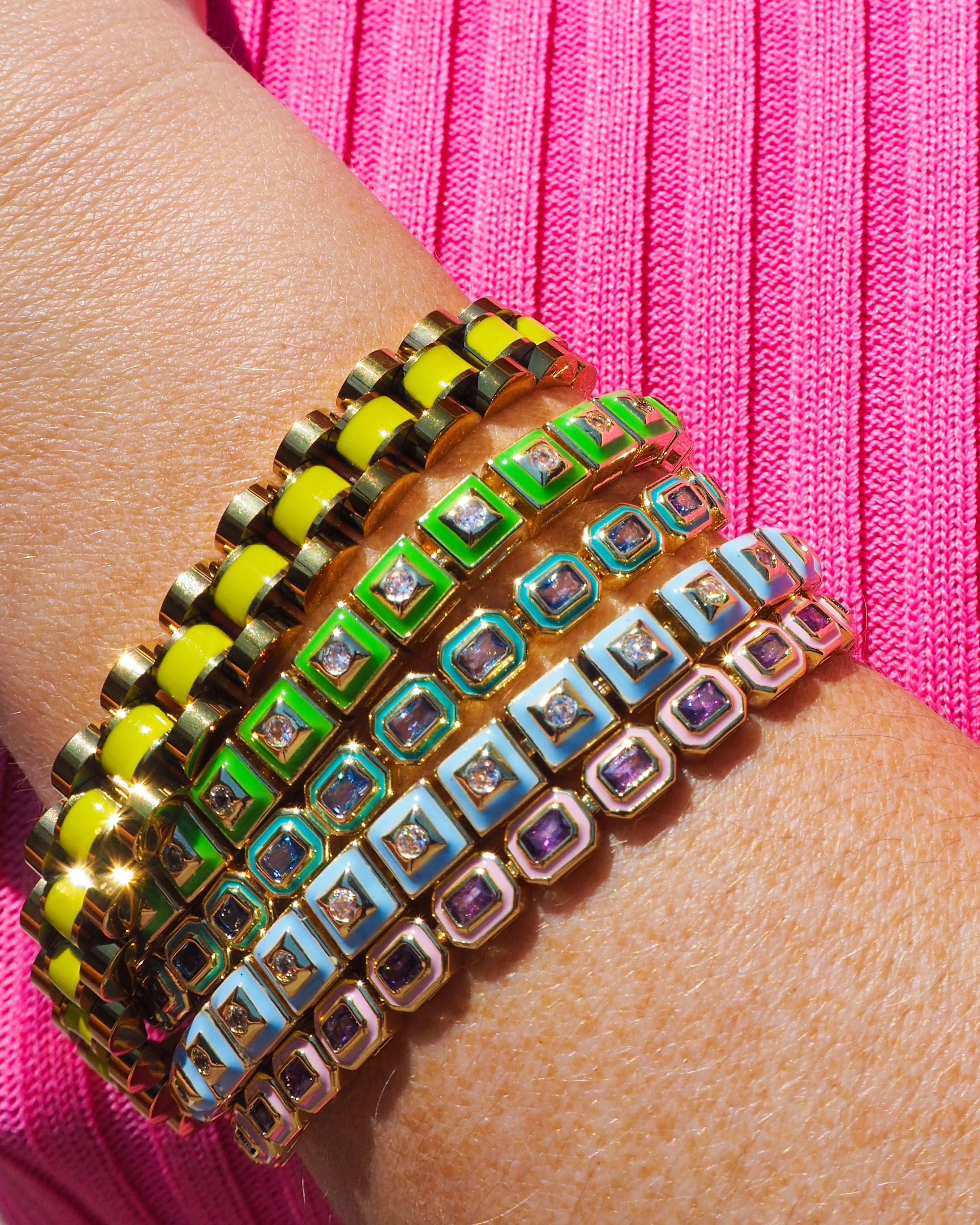 Neon discount yellow bracelet