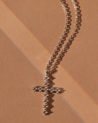 The Daisy Stud Cross Necklace view 2