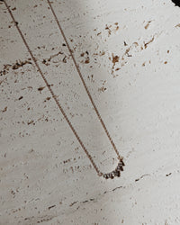 The Pave Starlight Curved Necklace view 2
