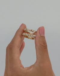 The 24/7 Flex Eternity Band- Emerald Cut view 2