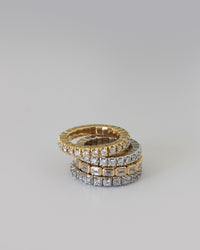 The 24/7 Flex Eternity Band- Emerald Cut view 2