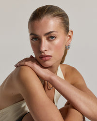 Positano Hoops- Silver View 3