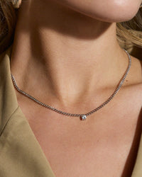 Bardot Stud Charm Necklace- Gold (Ships Late October) view 2