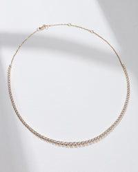 The Pia Tennis Necklace View 8