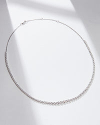 The Pia Tennis Necklace View 10