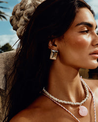 The Biarritz Studs- Gold view 2