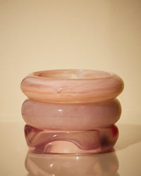 The Luv Aj Formentera Bangles in Pink  View 5