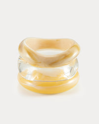 The Formentera Bangle Set- Yellow