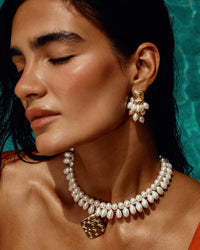 The Mallorca Pearl Statement Necklace view 2