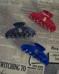The MLB Pearl Logo Claw Clip view 2