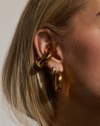 The Noemi Ear Cuff Set- Silver view 2