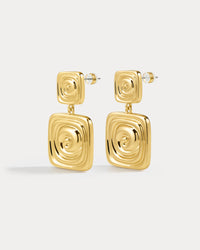 The Seychelles Statement Earrings- Gold