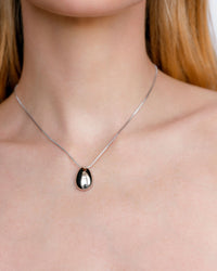 The Metal Bean Necklace view 2