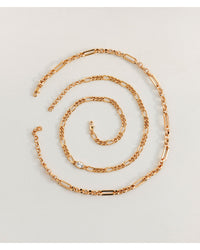 The Oval Bezel Chain Necklace view 2