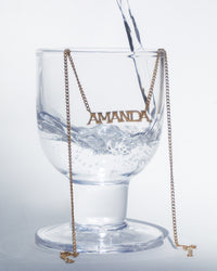 The Nameplate Necklace [Vintage] View 8