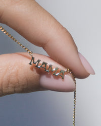 The Mini Nameplate Necklace [Vintage] View 6