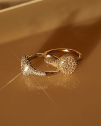 The Perfect Pave Signet Ring View 4
