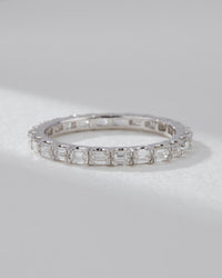 The Perfect Emerald Eternity Band