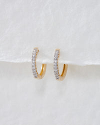 The Dreamy Diamond Hoops (11mm)