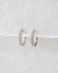 The Dreamy Diamond Hoops (11mm)
