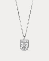 The MLS Logo Charm Necklace- Silver