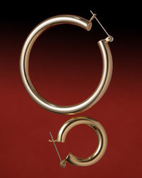 The Luv Aj Amalfi Bundle in Gold on Red background View 3