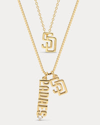 Bijoux MLB Necklace Bundle - Gold View 5