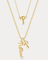 Bijoux MLB Necklace Bundle - Gold View 6