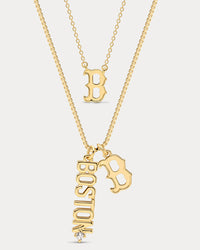 Bijoux MLB Necklace Bundle - Gold View 7