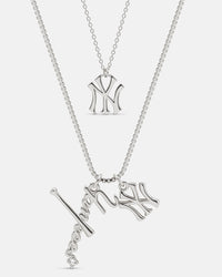 Bijoux MLB Necklace Bundle - Silver View 1