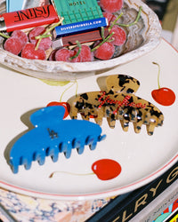 The MLB Team Logo Charm Hair Clip view 2