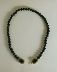 The Luv Aj Midnight Mesa Beaded Necklace flay lay photo View 4