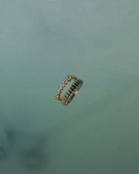 The Luv Aj Sierra Split Ring on sea-foam green background View 4