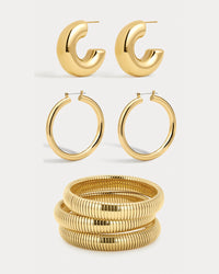The Statement Jewelry Edit- Gold