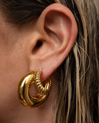 Noemi Hoops- Gold view 2