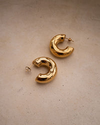 Noemi Hoops- Gold (Ships Late December) view 2