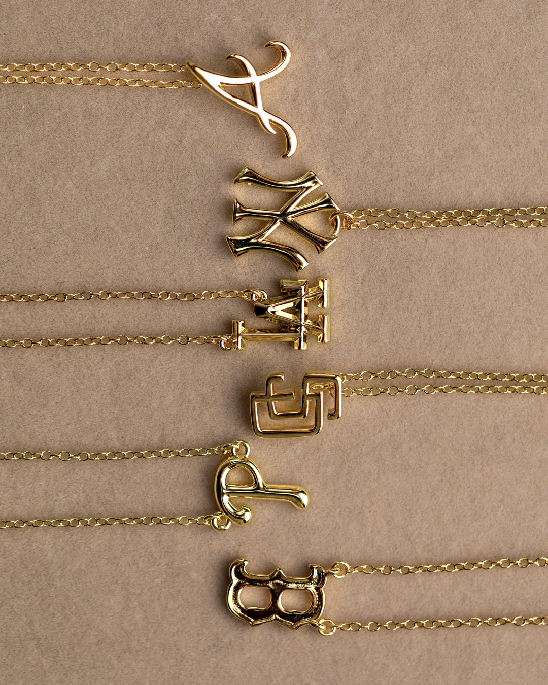 The MLB Logo Charm Necklace from Luv Aj | Luv Aj