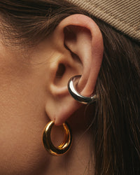 Marbella Hoops- Gold view 2