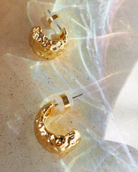 Mini Molten Hoops- Gold (Ships Late January) View 4