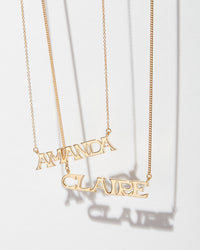 The Nameplate Necklace [Vintage] View 10