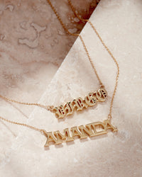 The Nameplate Necklace [Vintage] View 11