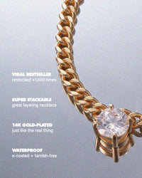 Bardot Stud Charm Necklace- Silver (Ships Early October) View 5