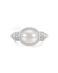 The Pearl Statement Ring