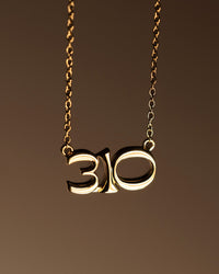 The Nameplate Necklace- Area Codes [Vintage] view 2