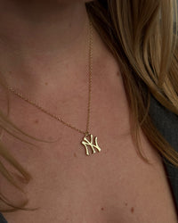 The MLB Logo Charm Necklace view 2