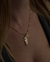 The MLB Layered Nameplate Necklace view 2
