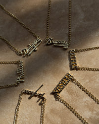 The MLB Nameplate Necklace view 2