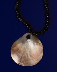 The Mallorca Shell Pendant Necklace View 2