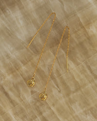 Seashell Threader Earrings view 2
